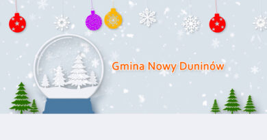 Świąteczne Życzenia z Gminy Nowy Duninów