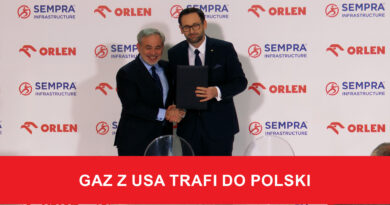 Gaz z USA trafi do Polski