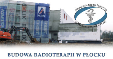 Budowa radioterapii w Płocku