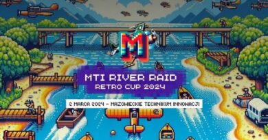 Mazowieckie Technikum Innowacji Organizuje Turniej MTI River Raid Retro Cup 2024: Powrót do Złotej Ery Gier