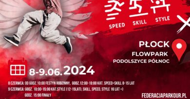 Parkour Games 2024 – Nowe Mistrzostwa Polski w Płocku