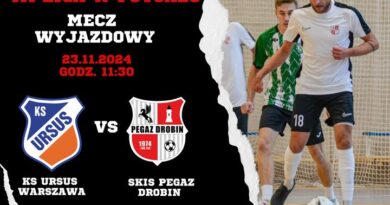 III Liga w Futsalu, Pegaz Drobin zaprasza na mecz