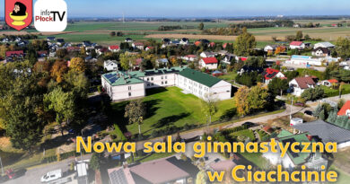 Nowa sala gimnastyczna w Ciachcinie Nowa sala gimnastyczna w Ciachcinie