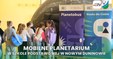 Mobilne Planetarium w Szkole Podstawowej w Nowym Duninowie