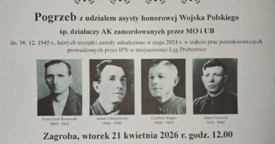 Pogrzeb ofiar “Rypy” Rypińskiego. Uroczystości w Zagrobie