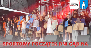 Sportowy początek Dni Gąbina Sportowy początek Dni Gąbina