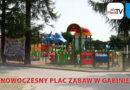 Nowoczesny plac zabaw w Gąbinie Nowoczesny plac zabaw w Gąbinie
