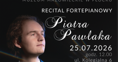 Festiwal „Opowieści” w Muzeum Mazowieckim. Wystąpi uczestnik Konkursu Chopinowskiego